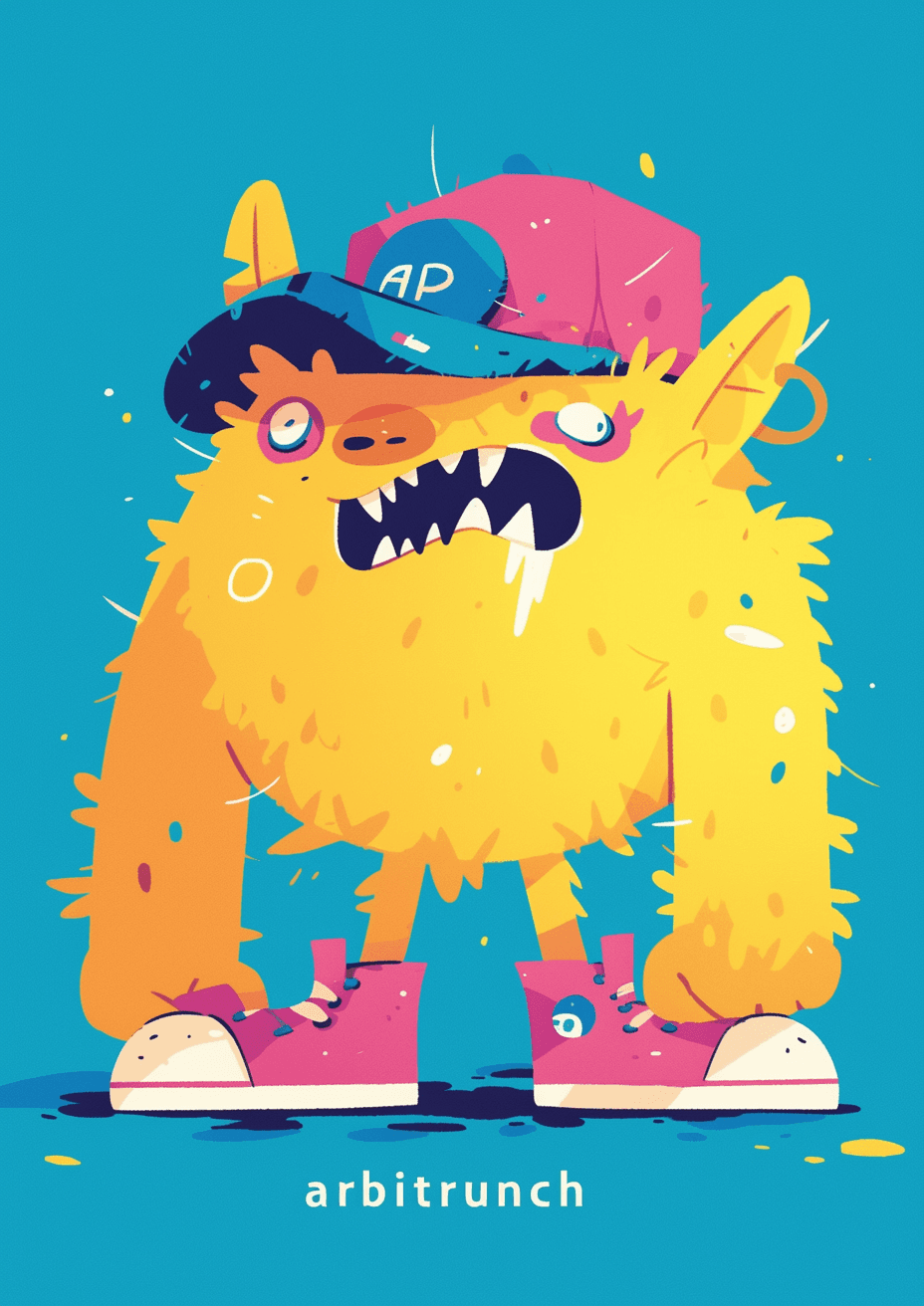 Fun Monster 017 original repeating artwork