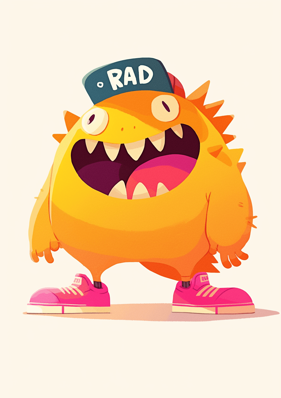 Fun Monster Play original repeating artwork