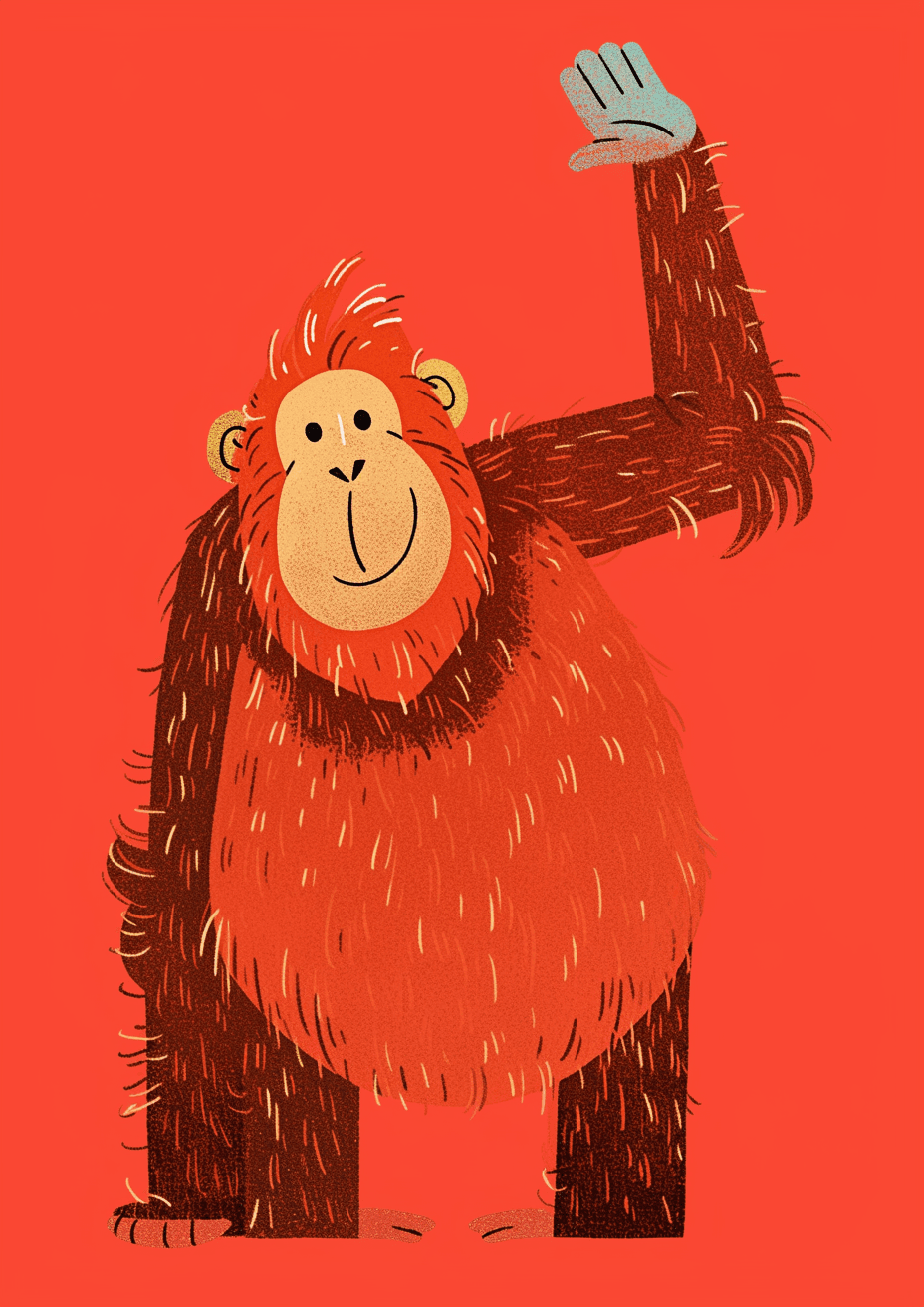 Quirky Animals Session original repeating artwork