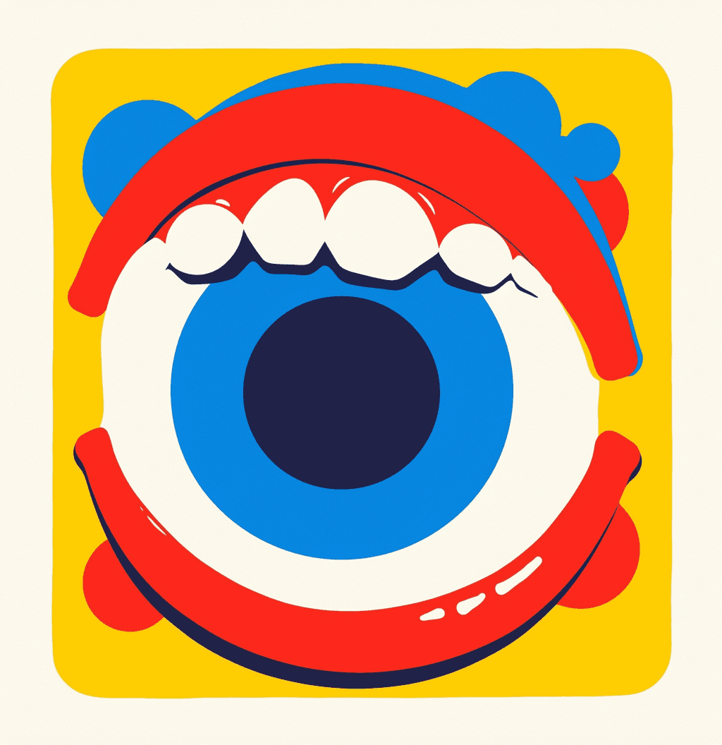 Quirky Design Tribe original repeating artwork