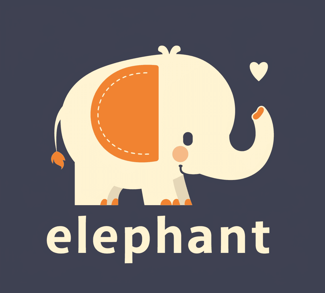 Elephant Starlight original repeating artwork