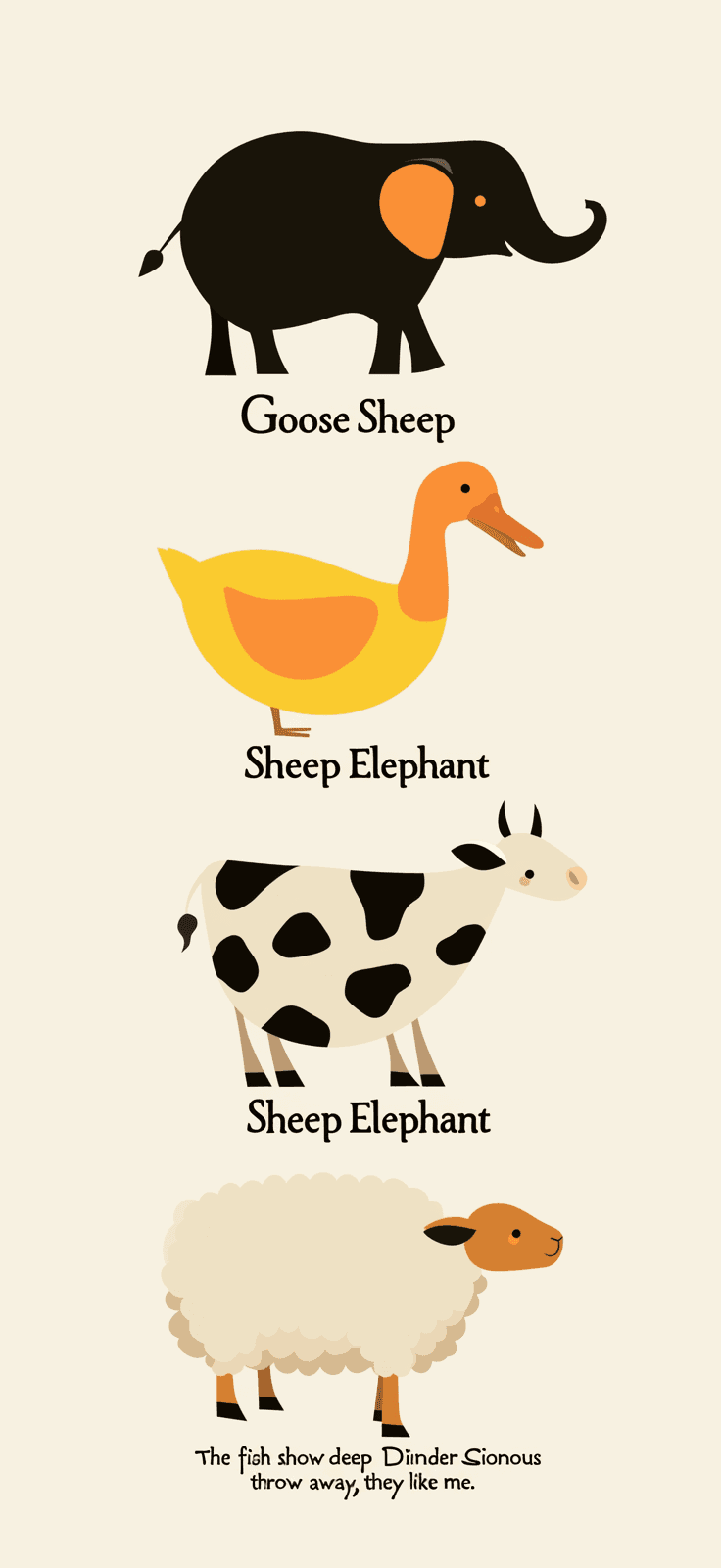 Animals 052 original repeating artwork