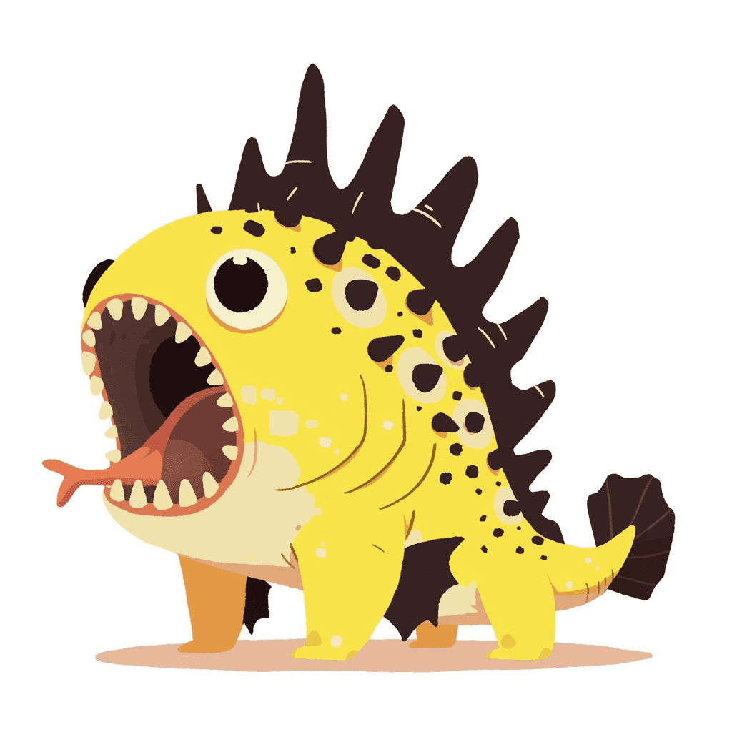 Quirky Animals original repeating artwork
