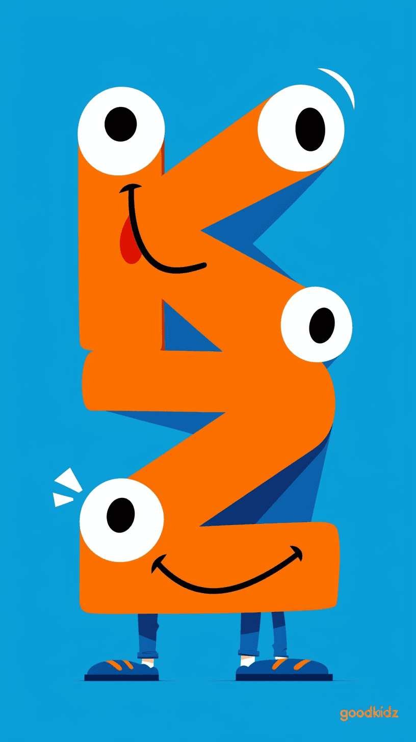 Cartoon Letter Neon original repeating artwork