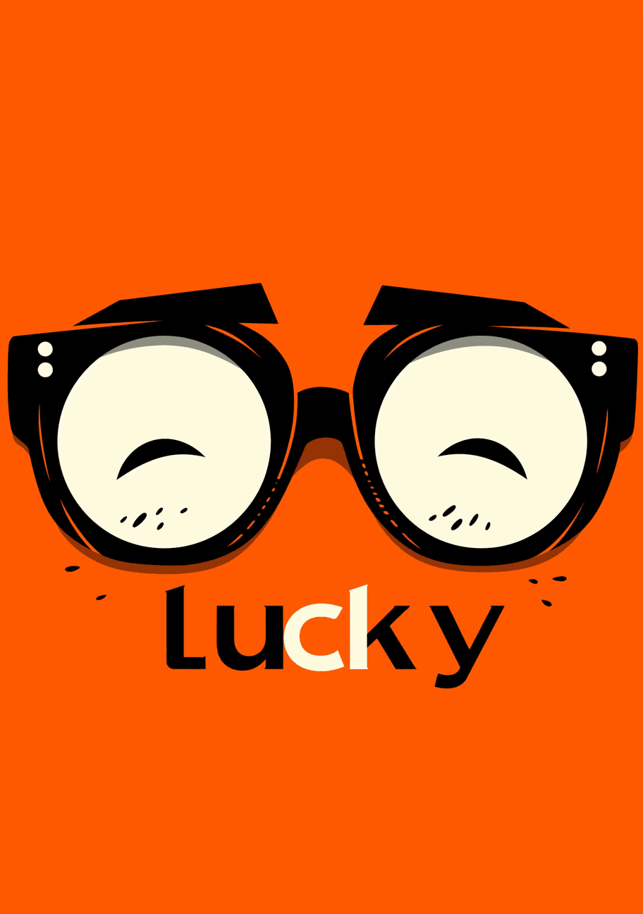 Cartoon Glasses Team original repeating artwork