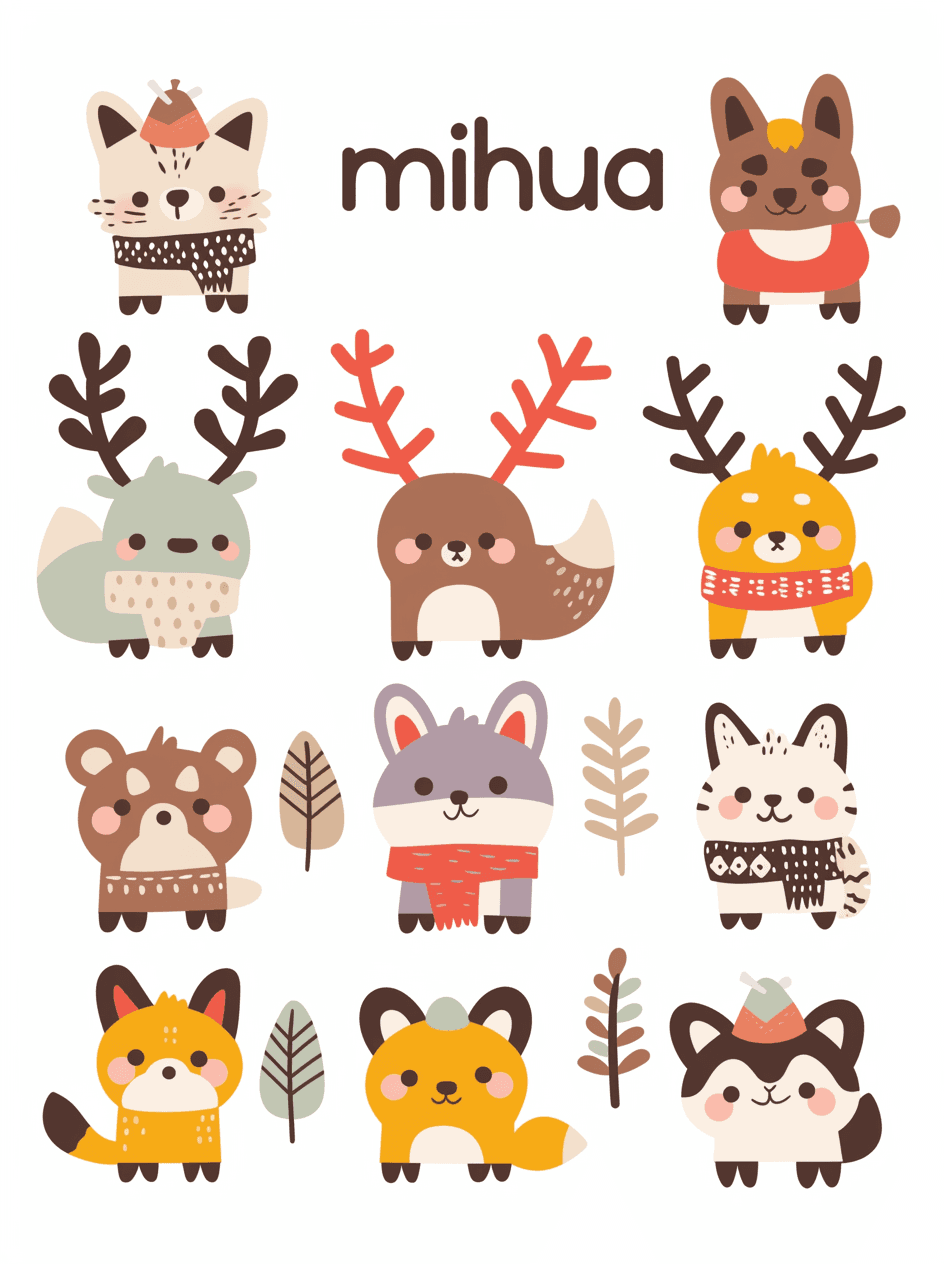 Animals 098 original repeating artwork