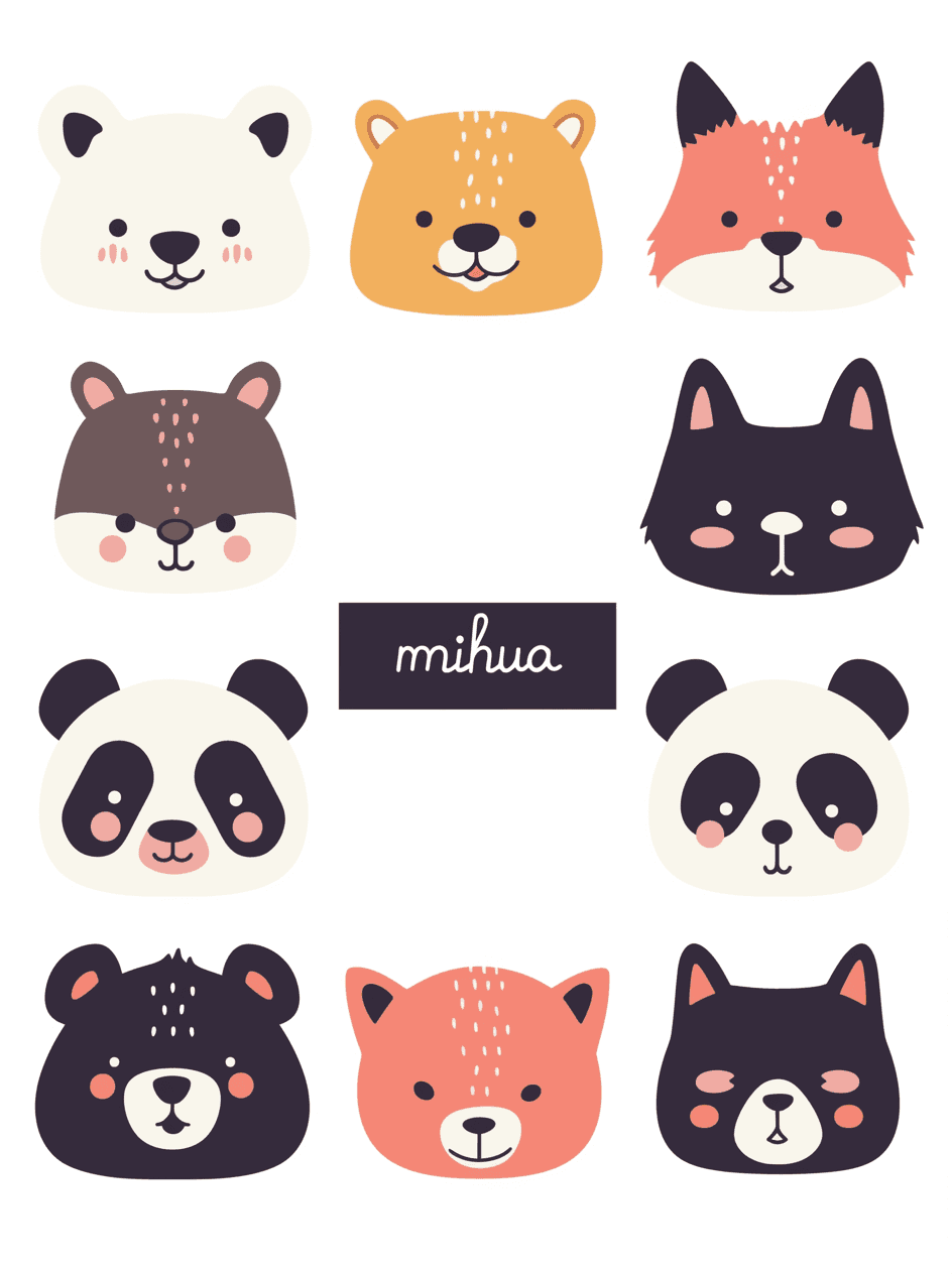 Animals 042 original repeating artwork