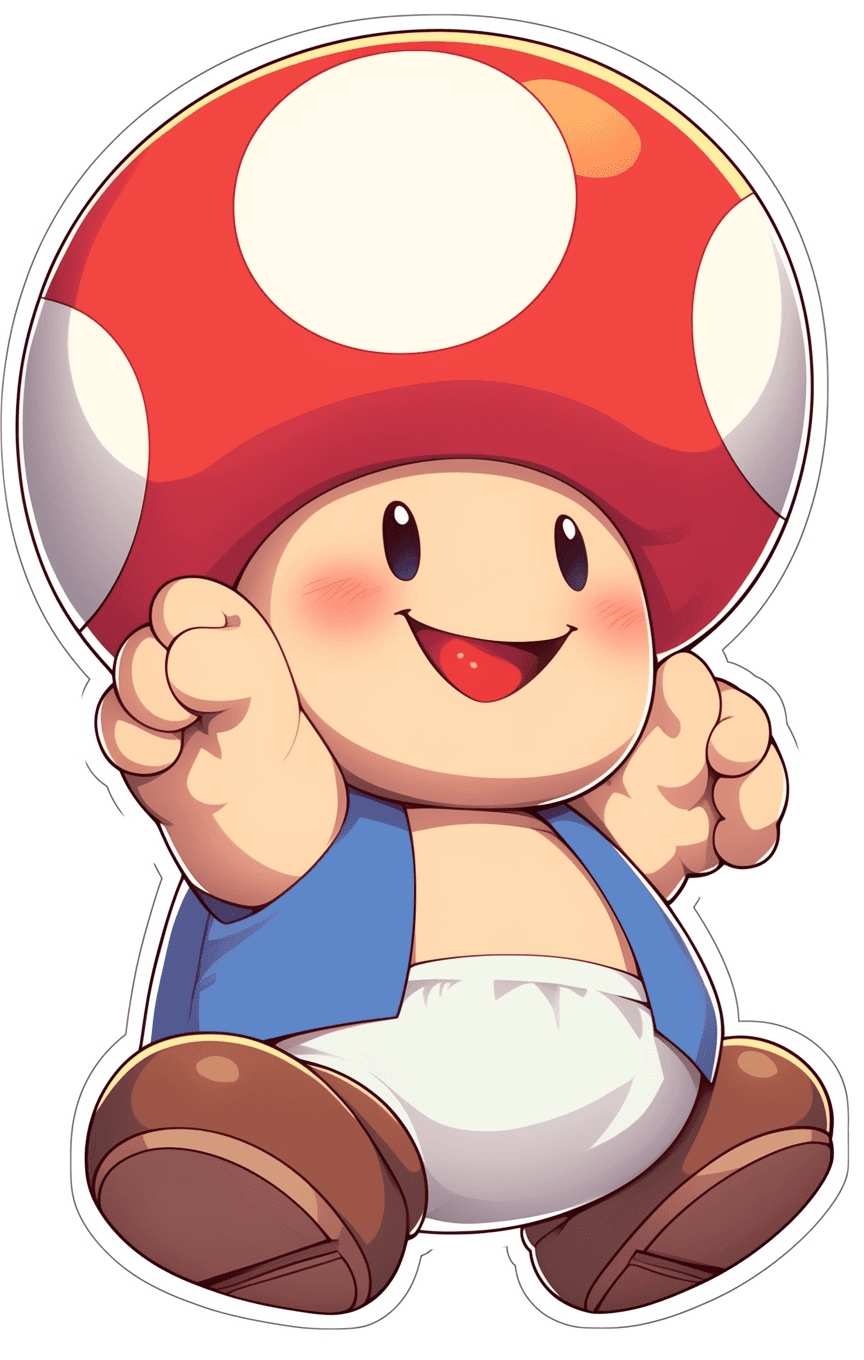 Cartoon Design Bop original repeating artwork