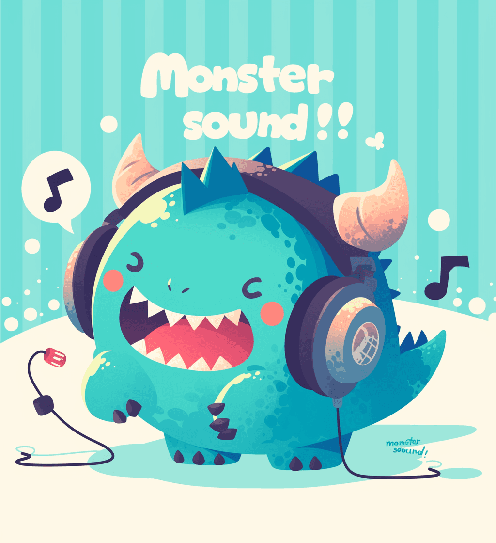 Funny Monster 013 original repeating artwork