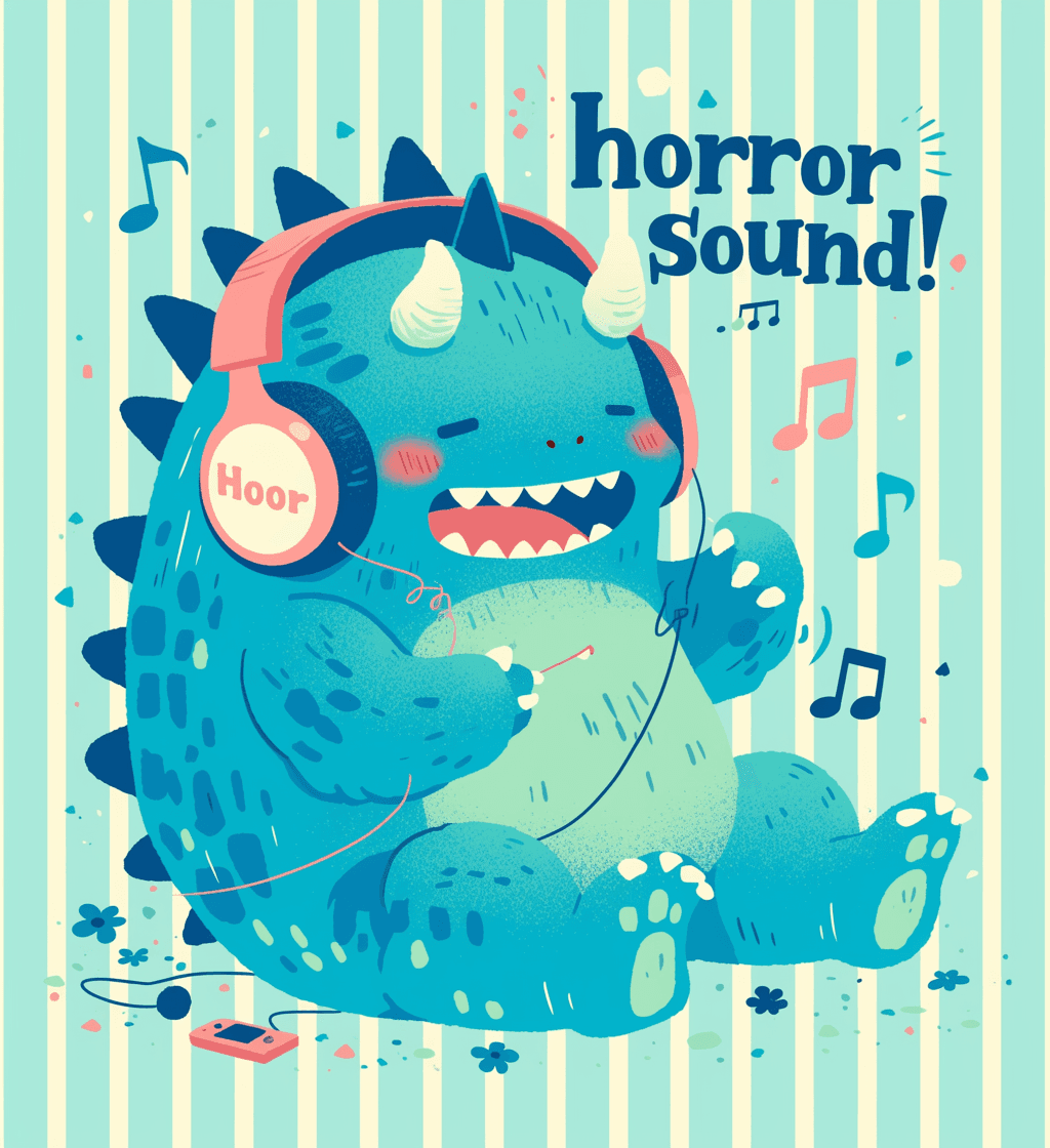 Fun Monster 023 original repeating artwork