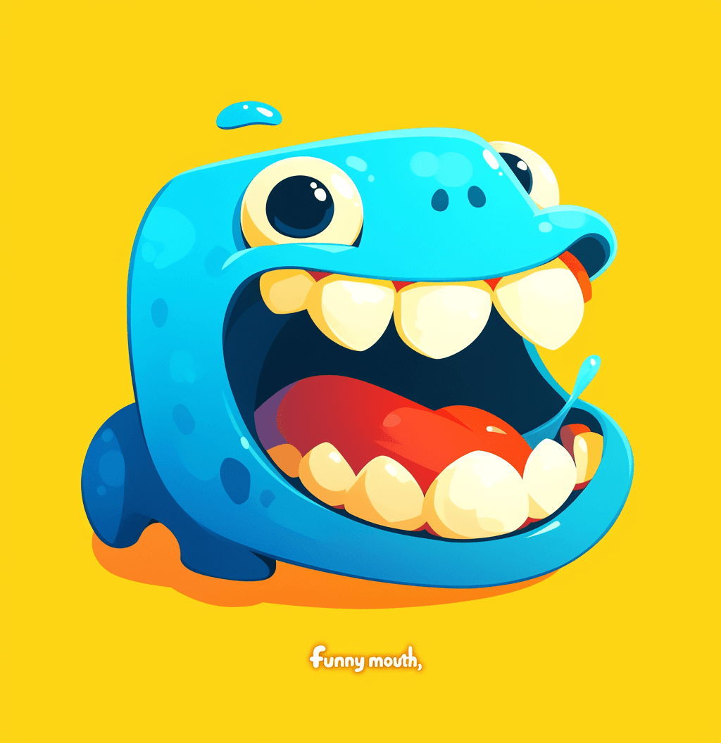 Fun Monster Collective original repeating artwork