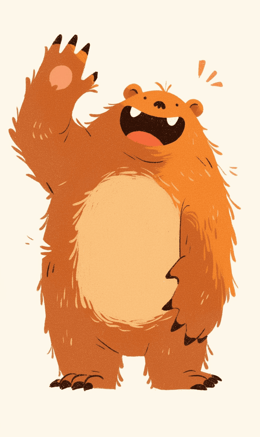 Funny Monster 040 original repeating artwork