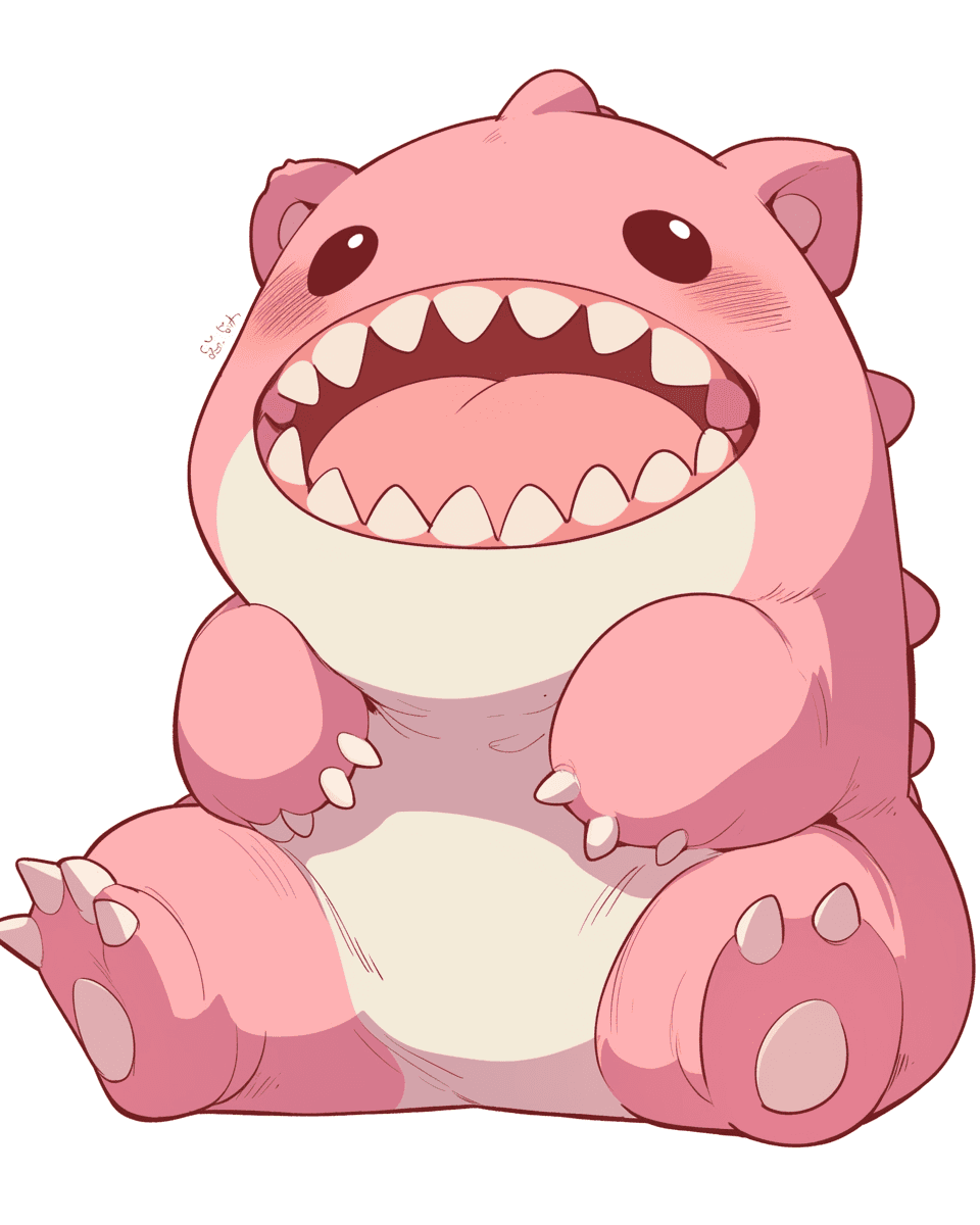 Fun Monster Bold original repeating artwork