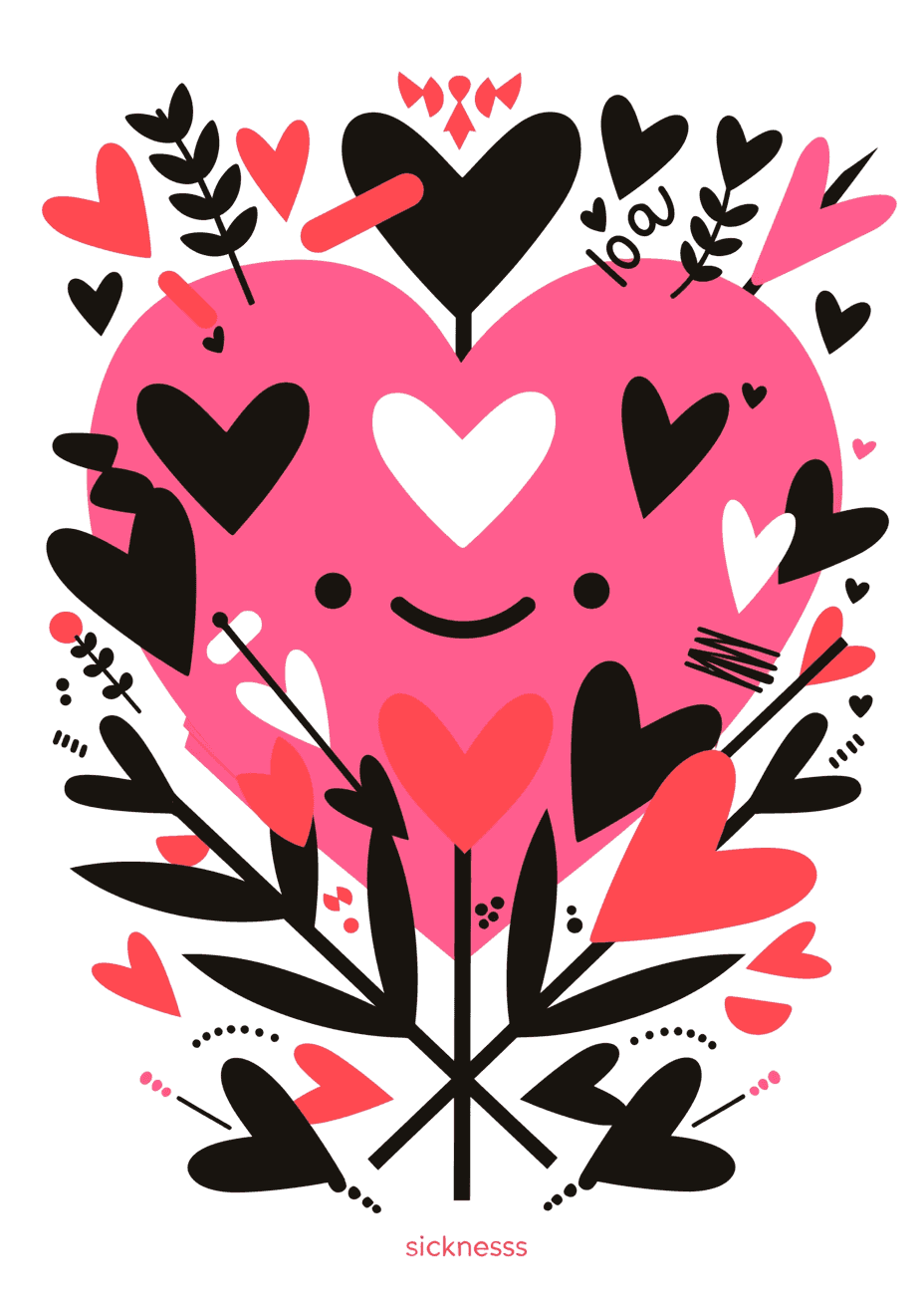 Quirky 247 original repeating artwork
