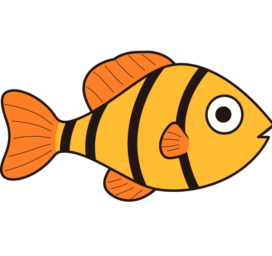 Fish Roam original repeating artwork