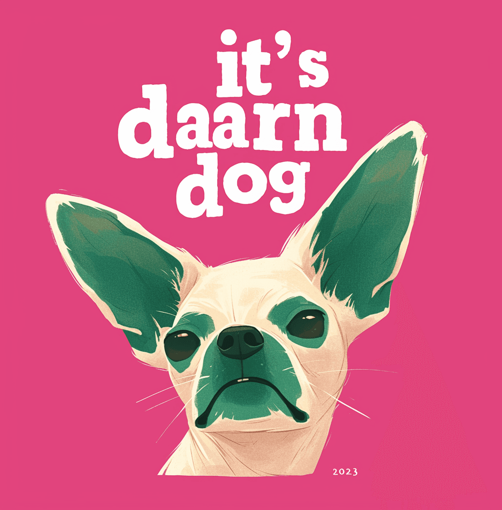 Fun Puppy original repeating artwork