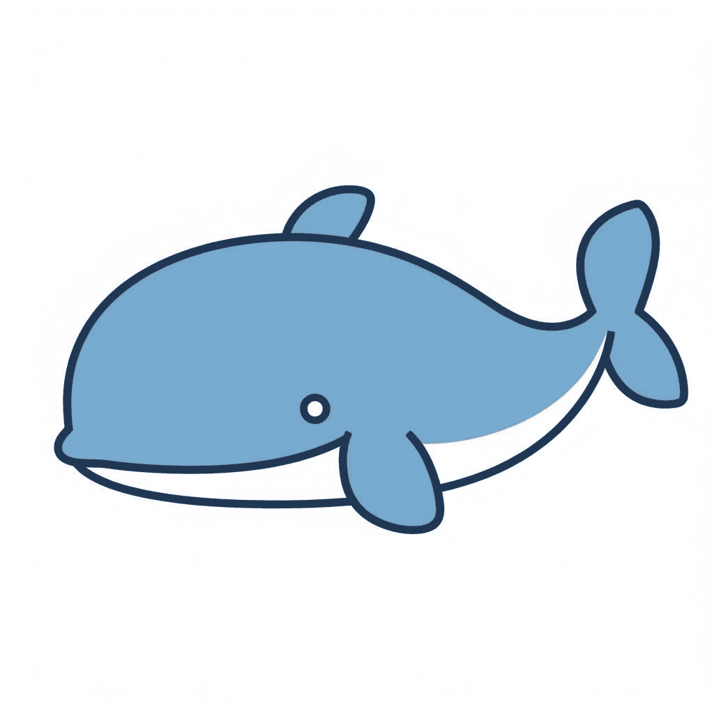 Whale Rhythm original repeating artwork