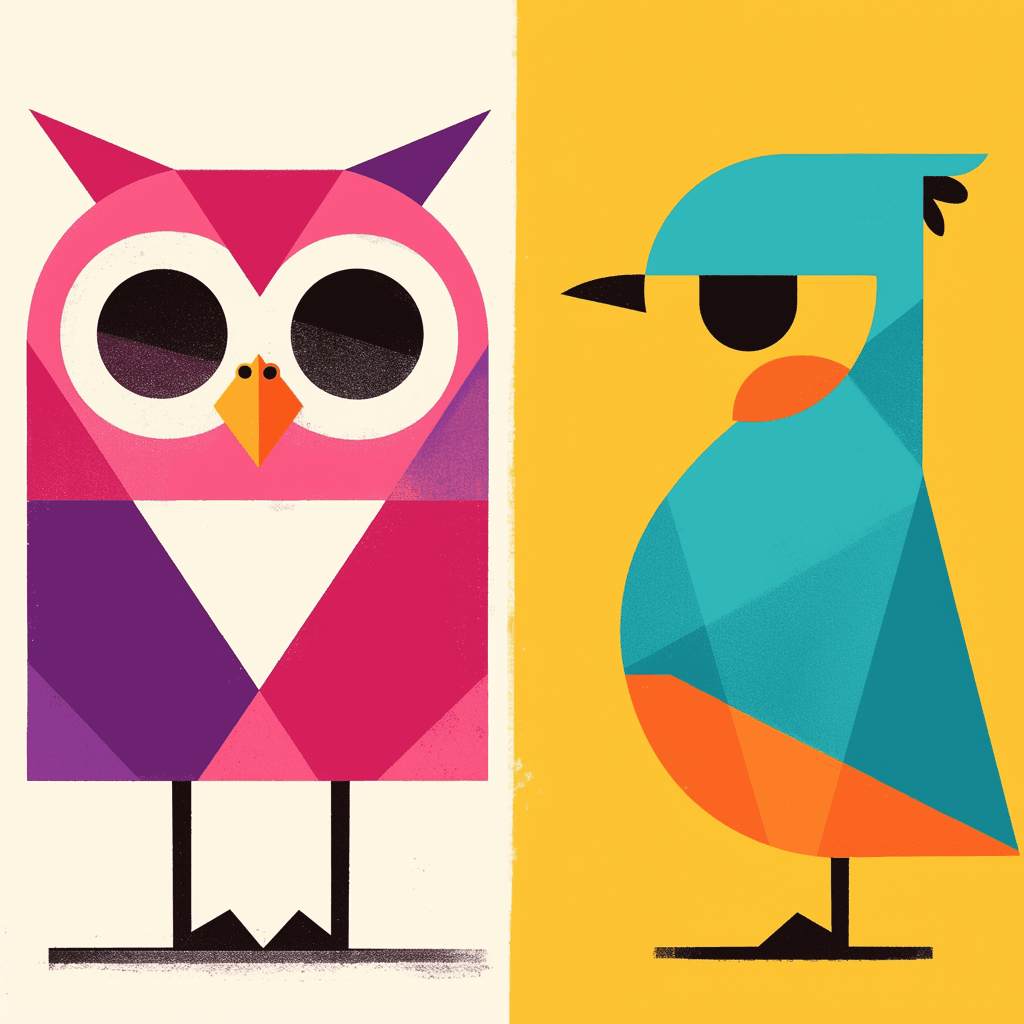 Fun Owl Crew original repeating artwork