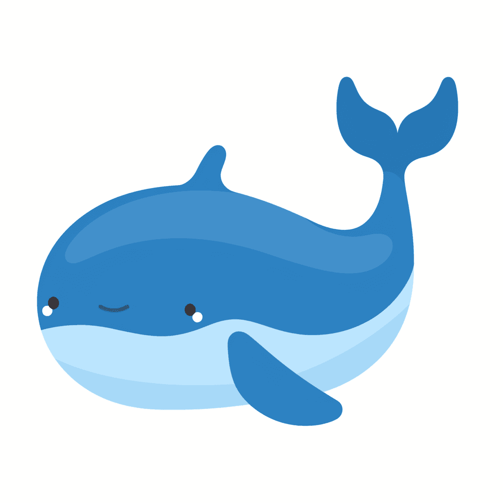 Whale 001 original repeating artwork