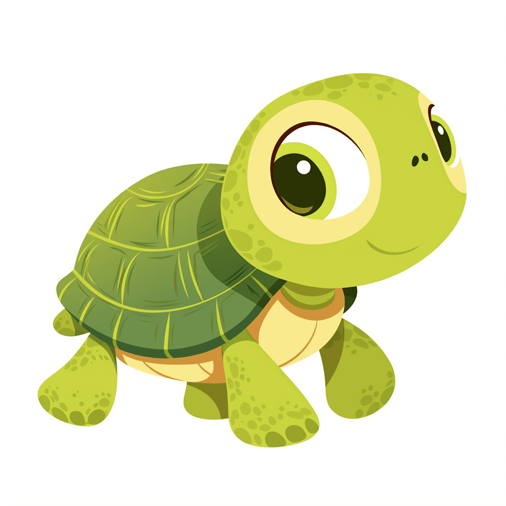 Cute Turtle Show original repeating artwork