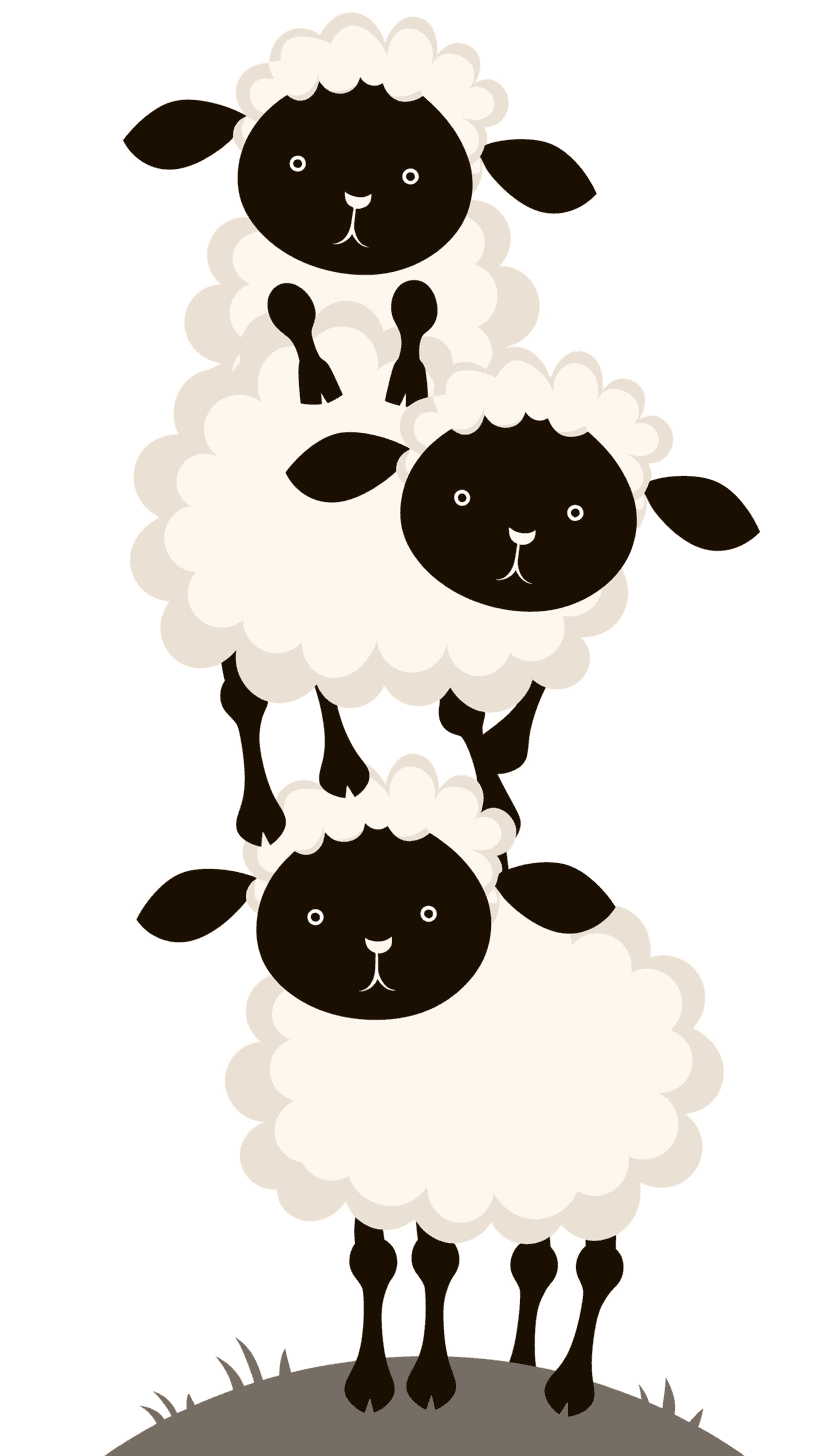 Sheep 004 original repeating artwork