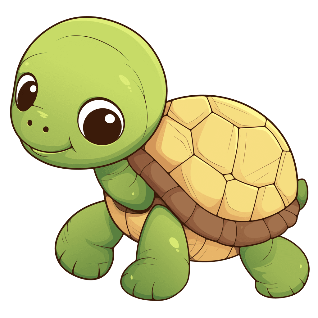 Cute Turtle Gang original repeating artwork