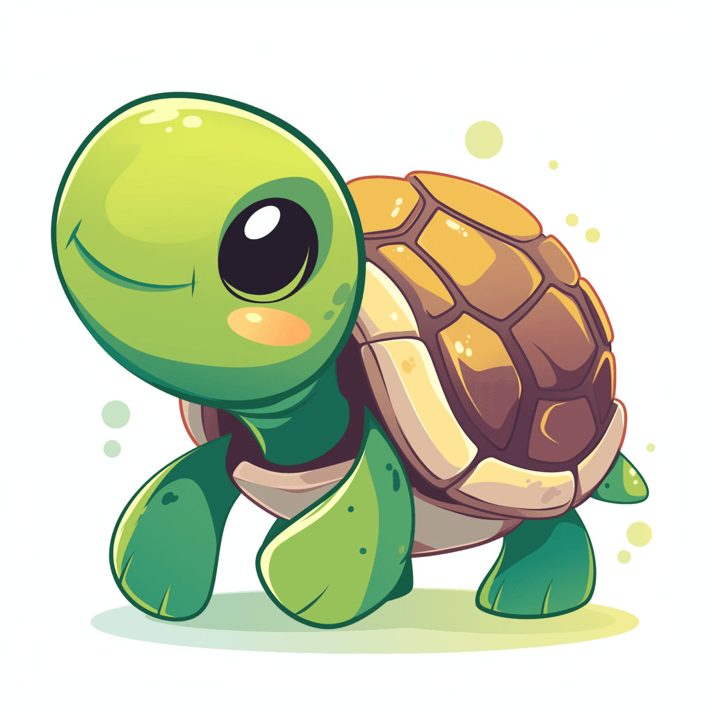 Cute Turtle Festival original repeating artwork