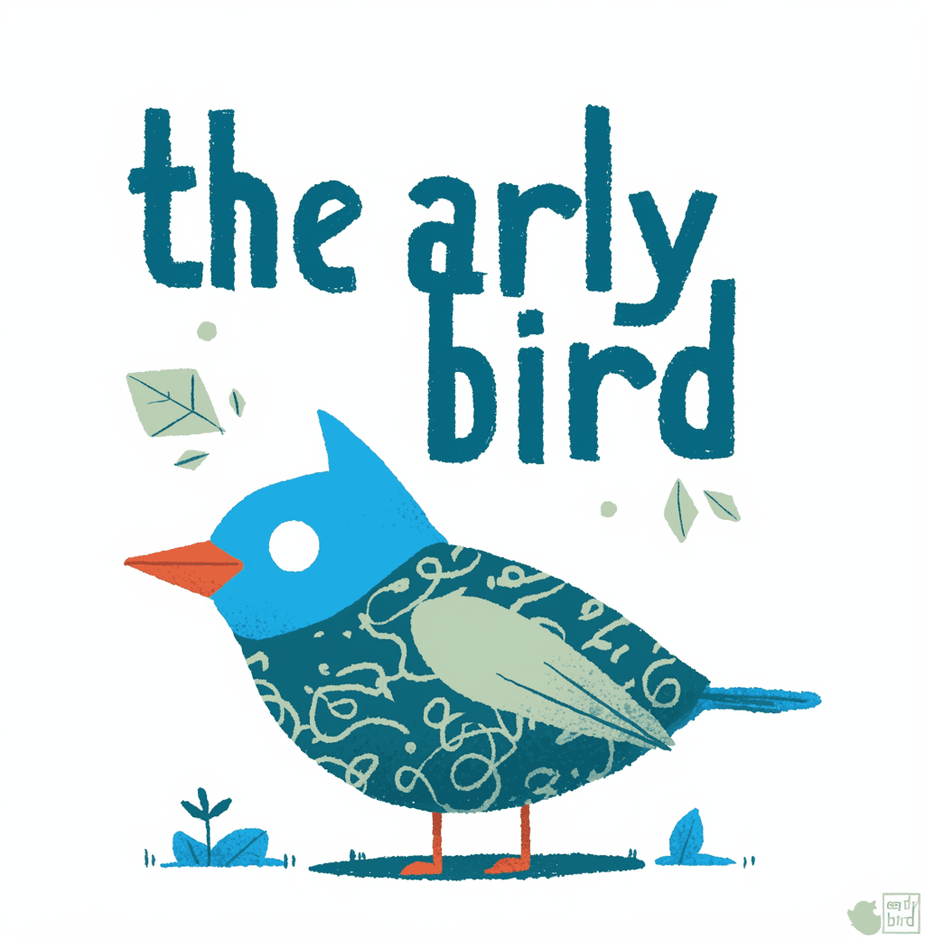 Bird Seek original repeating artwork