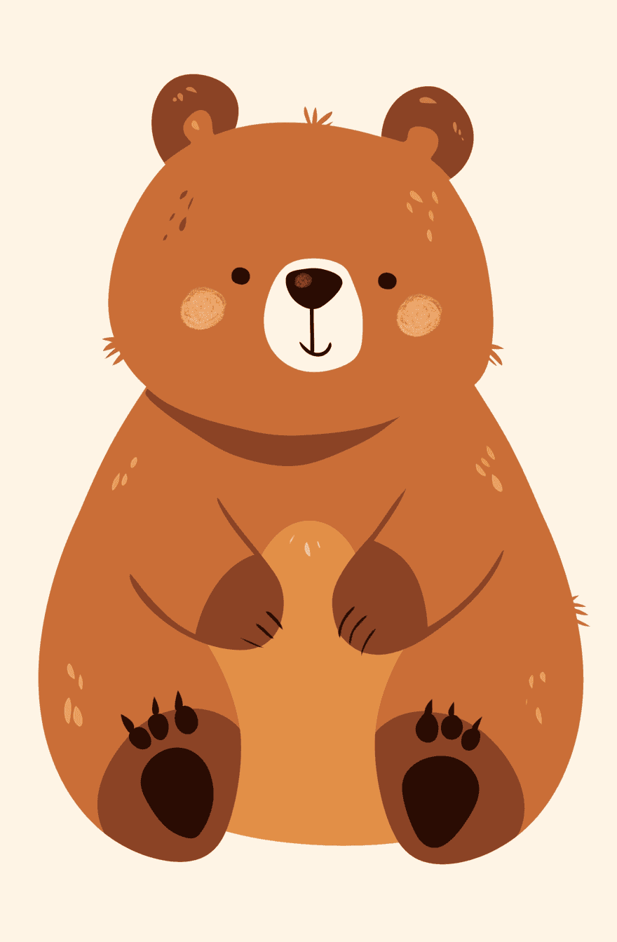 Bear 514 original repeating artwork