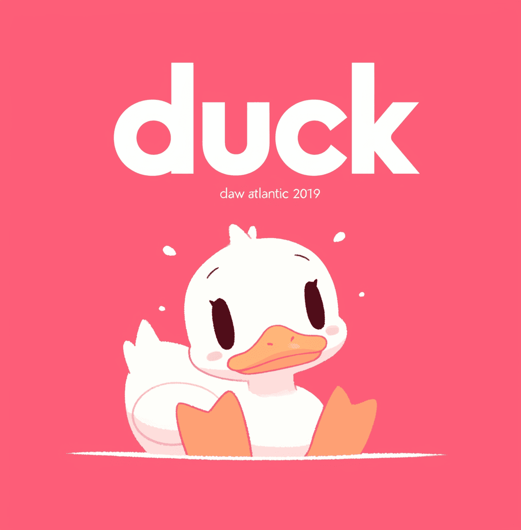 Duck Fizz original repeating artwork