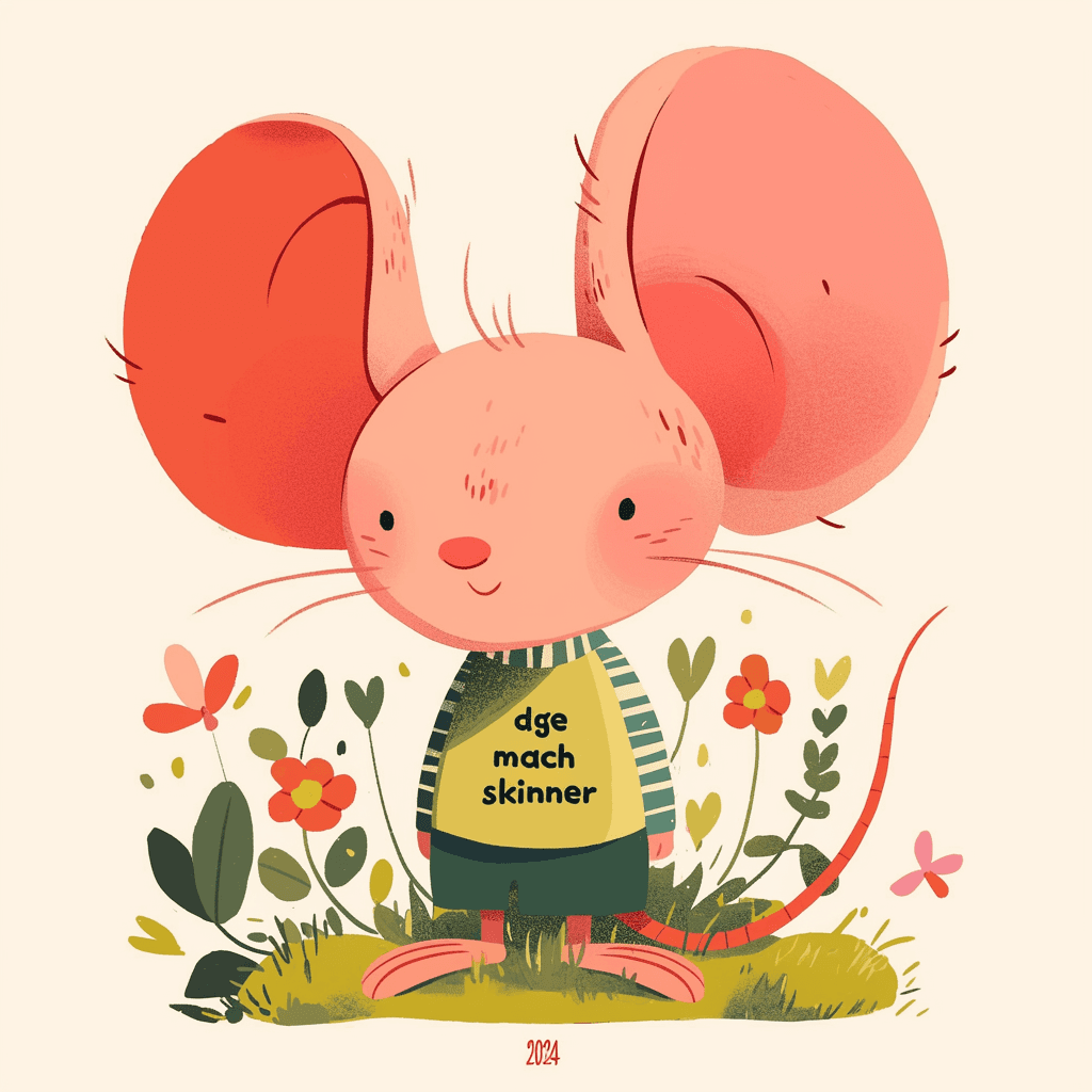 Mouse Tribe original repeating artwork