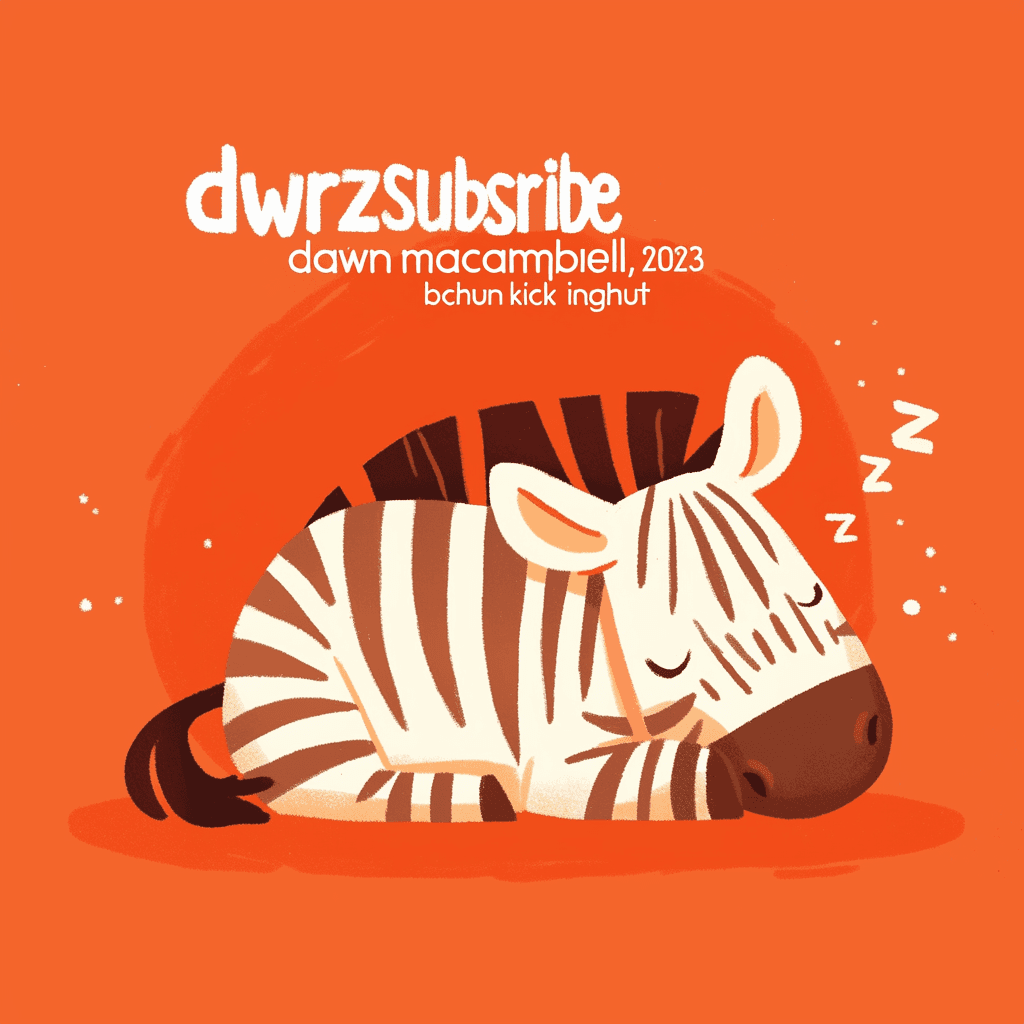 Zebra Buzz original repeating artwork