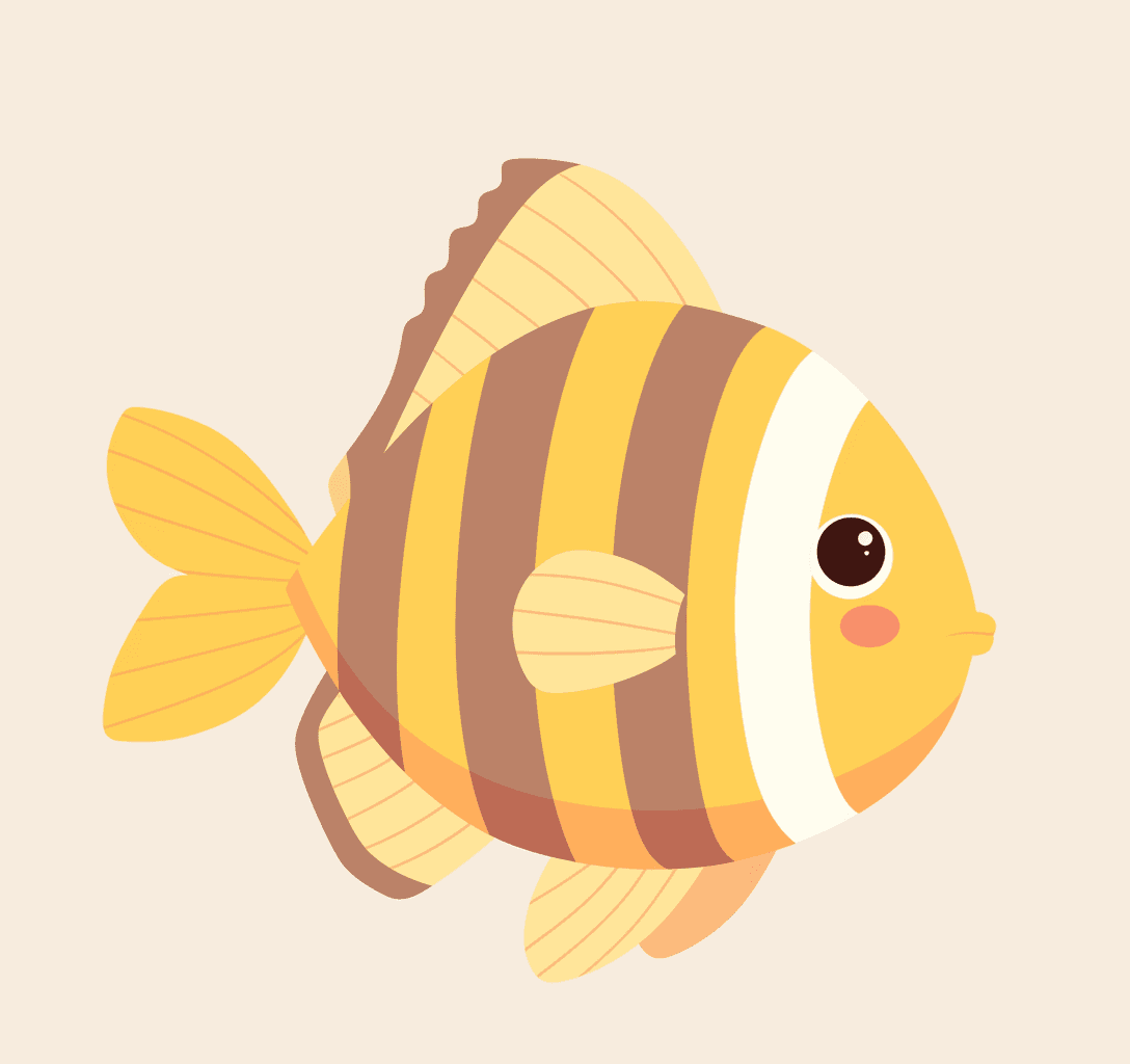 Fish Prism original repeating artwork