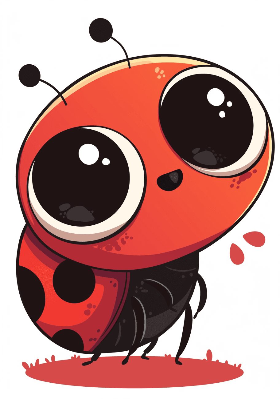 Ladybug Squad original repeating artwork