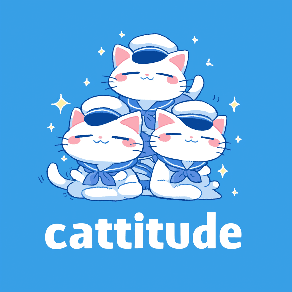 Cat 375 original repeating artwork