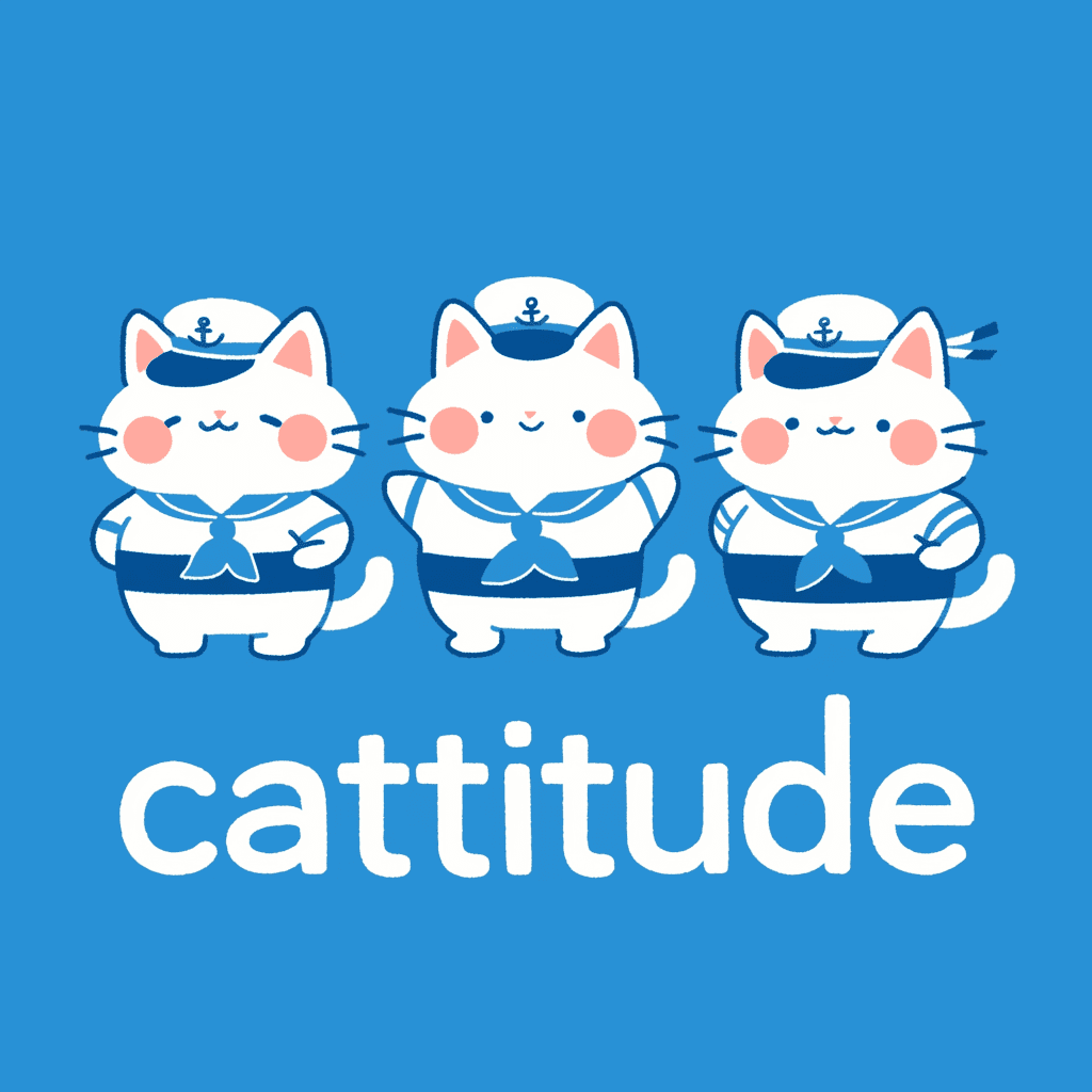 Cat 364 original repeating artwork