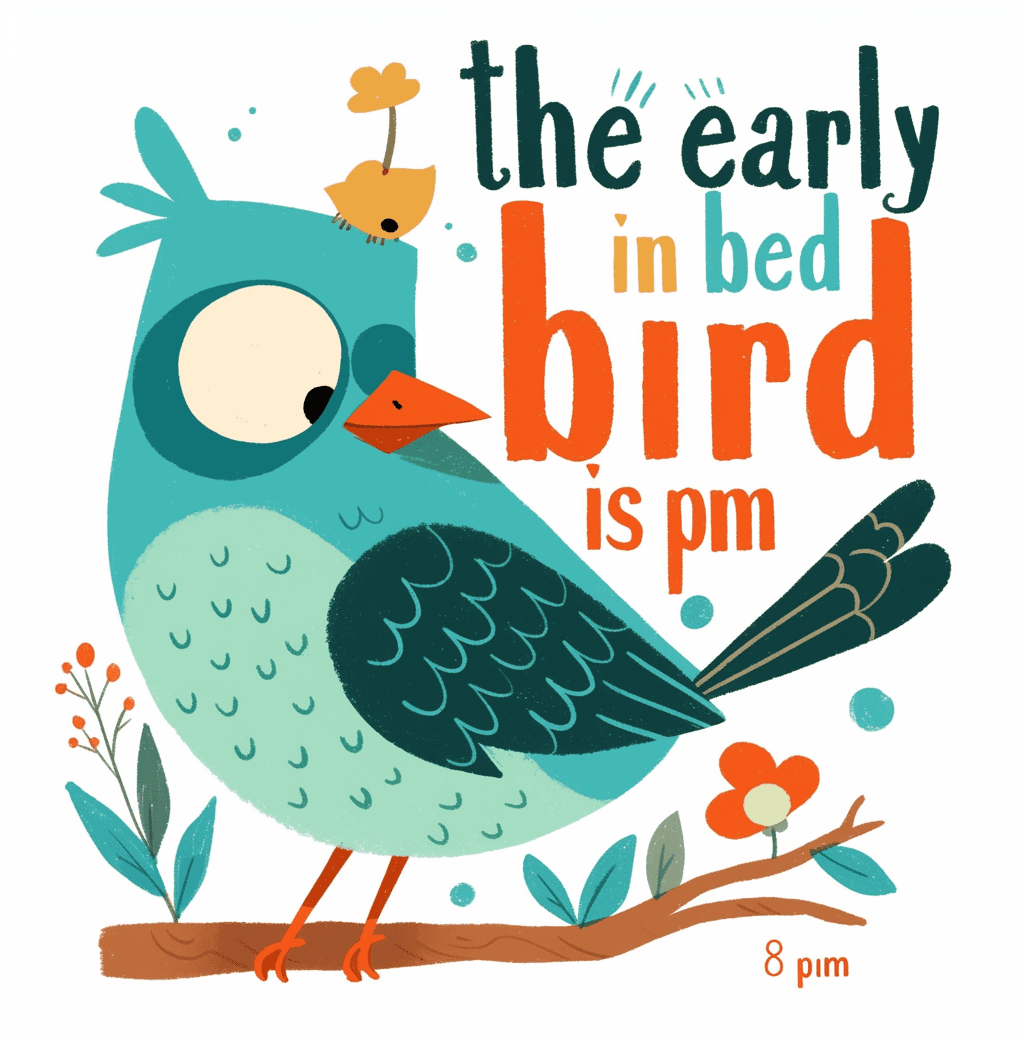 Bird Wander original repeating artwork