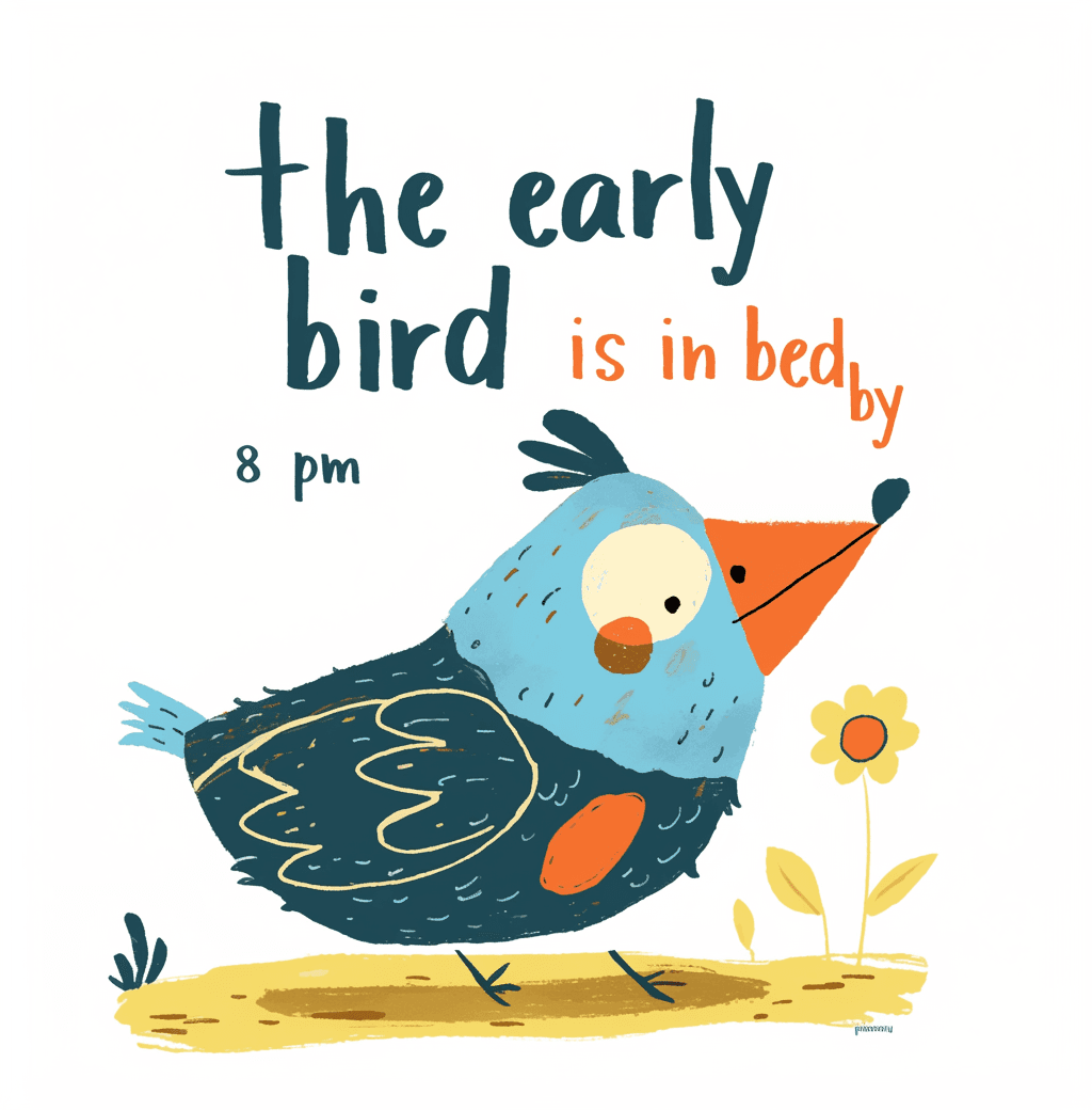 Bird Golden original repeating artwork