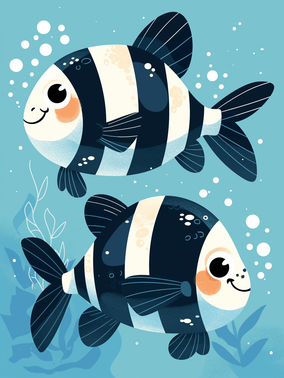 Fish 027 original repeating artwork