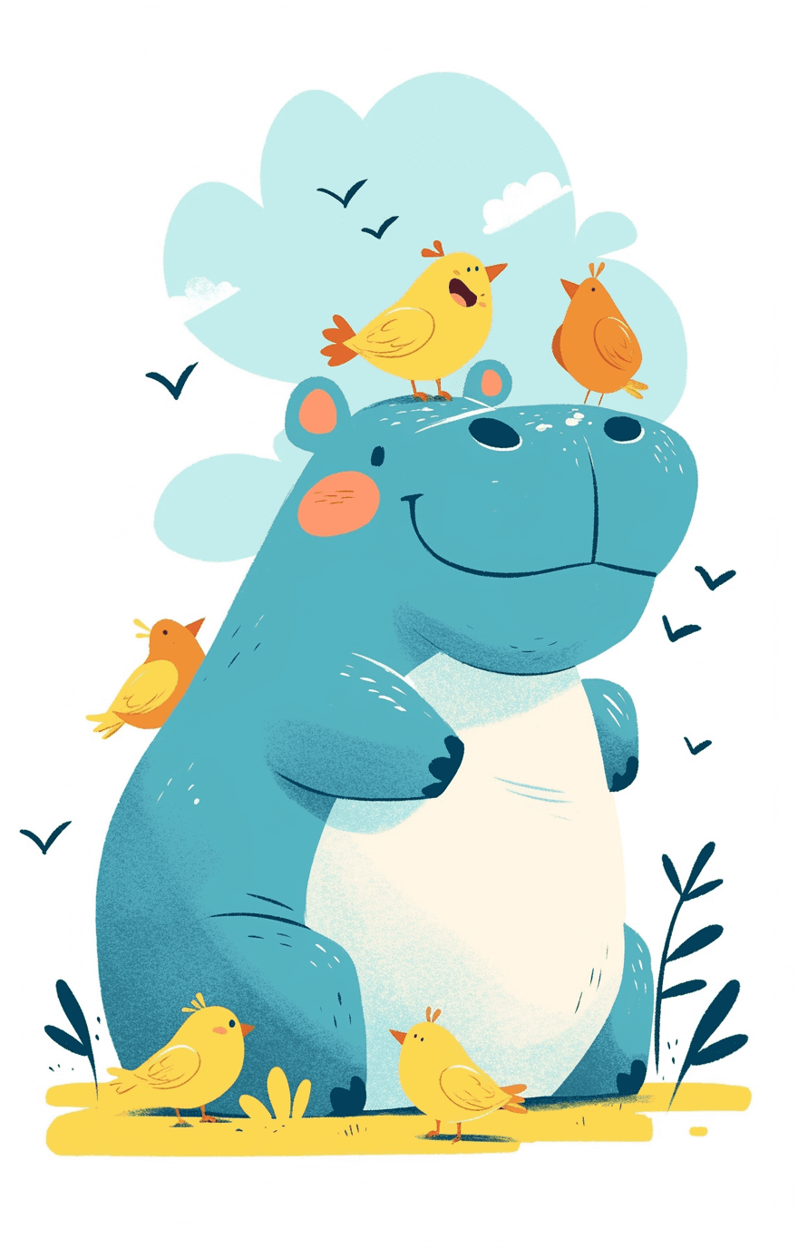 Rhino Tune original repeating artwork
