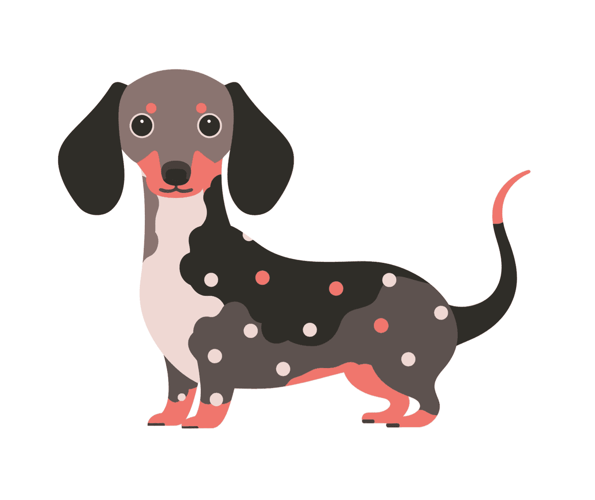 Dog 104 original repeating artwork