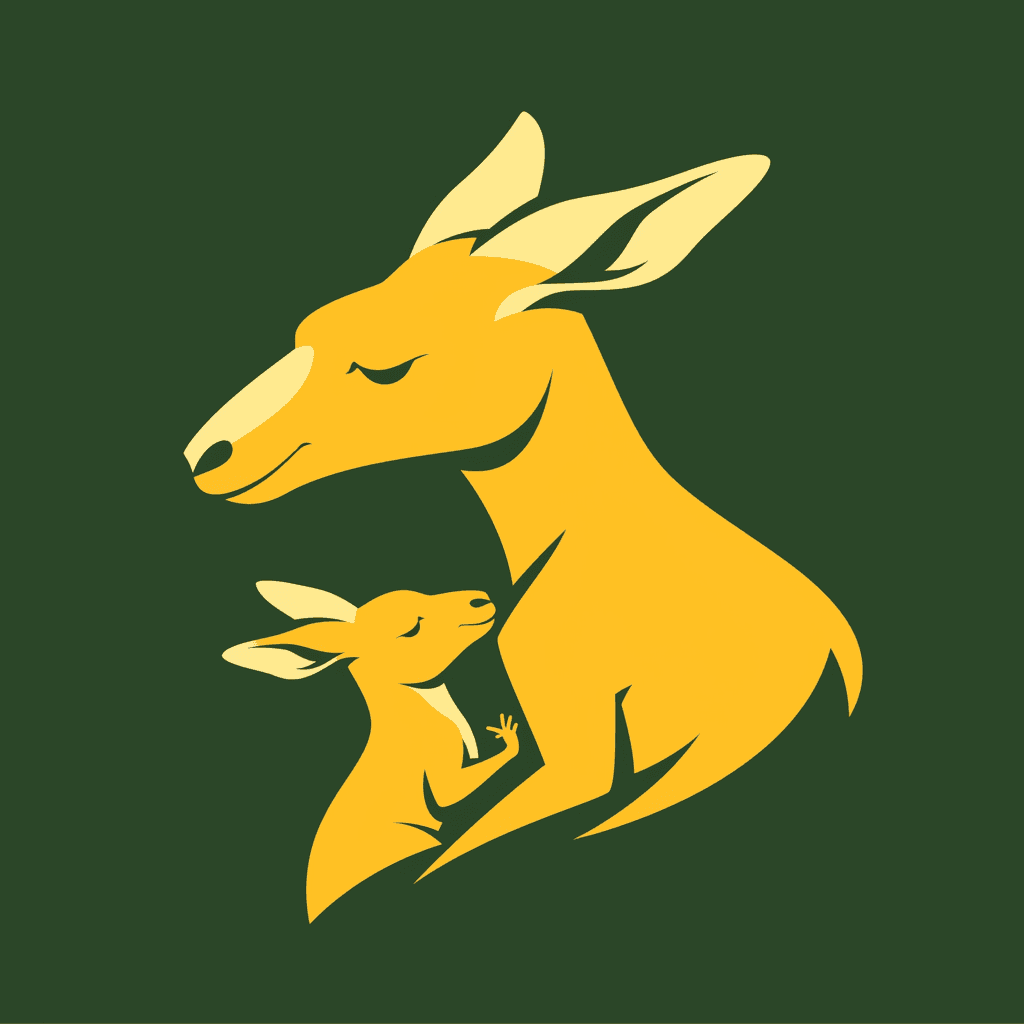 Kangaroo 002 original repeating artwork