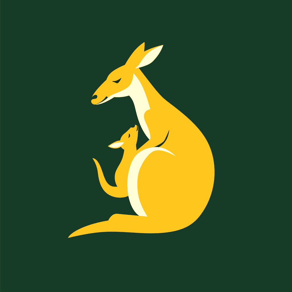 Kangaroo 004 original repeating artwork