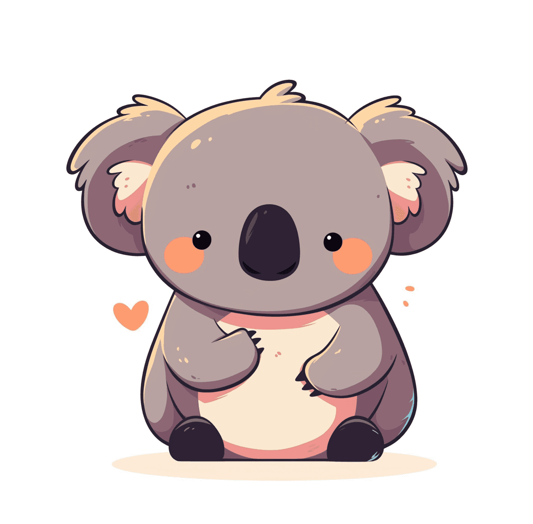 Koala Echo original repeating artwork