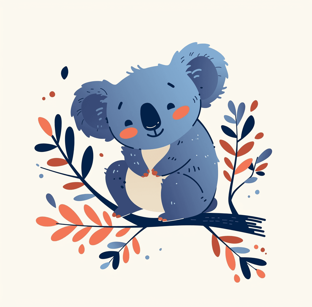 Koala 008 original repeating artwork