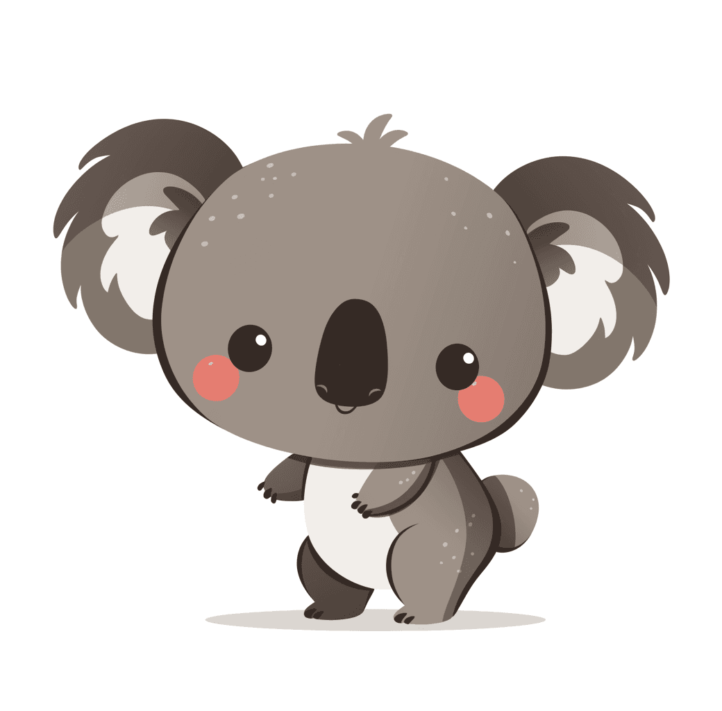 Koala Pals original repeating artwork