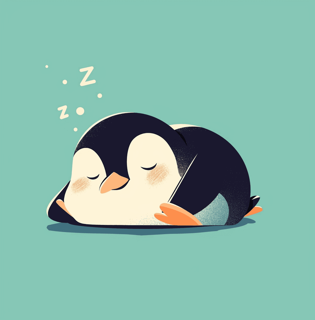 Penguin 021 original repeating artwork