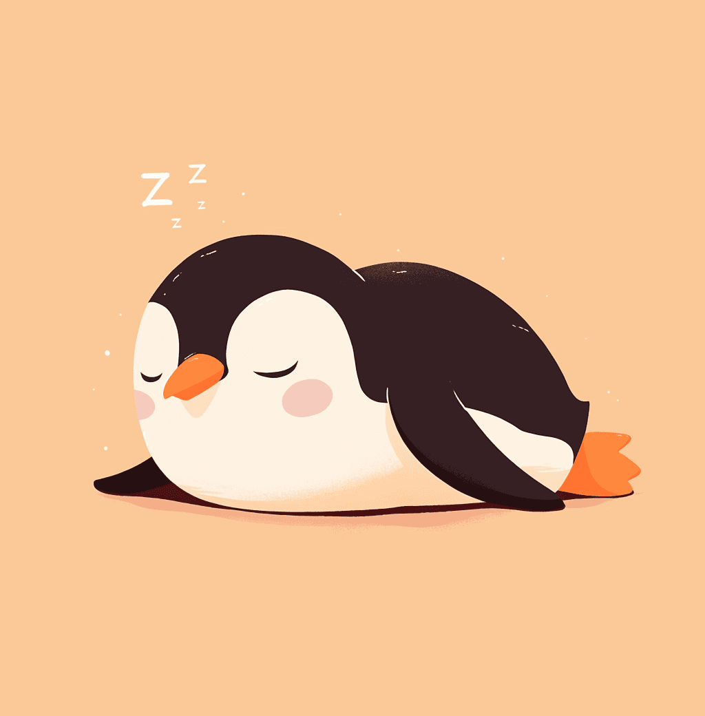 Penguin 072 original repeating artwork