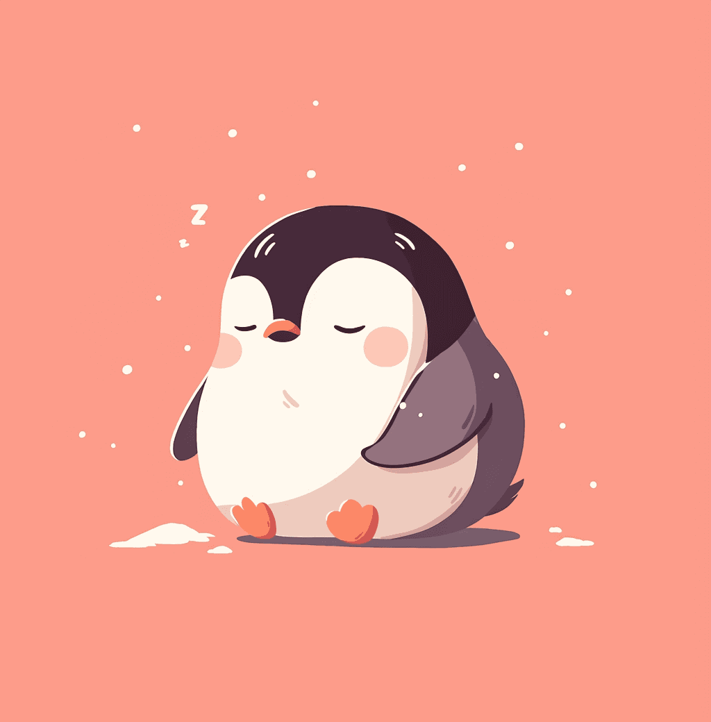 Penguin Summit original repeating artwork