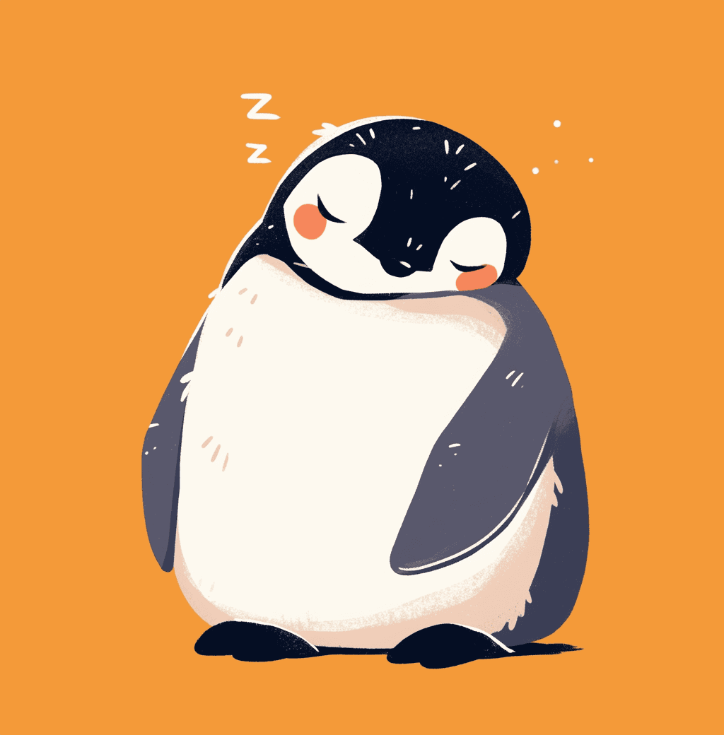 Penguin 074 original repeating artwork